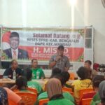 Wakil Ketua DPRD Bengkalis H.Misno Gelar Reses, Komunitas Ojol Duri Sampaikan Terkait BPJS Kecelakaan 